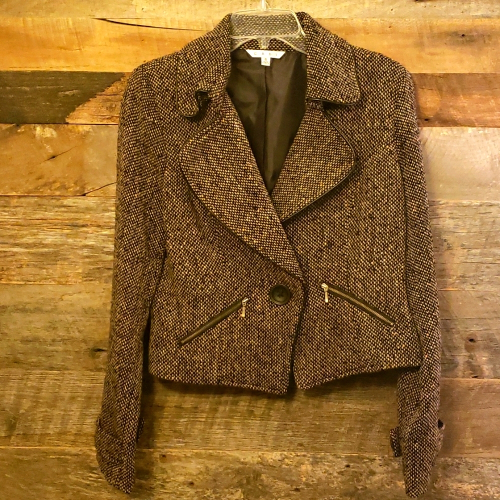 Cabi Brown/Beige Blazer